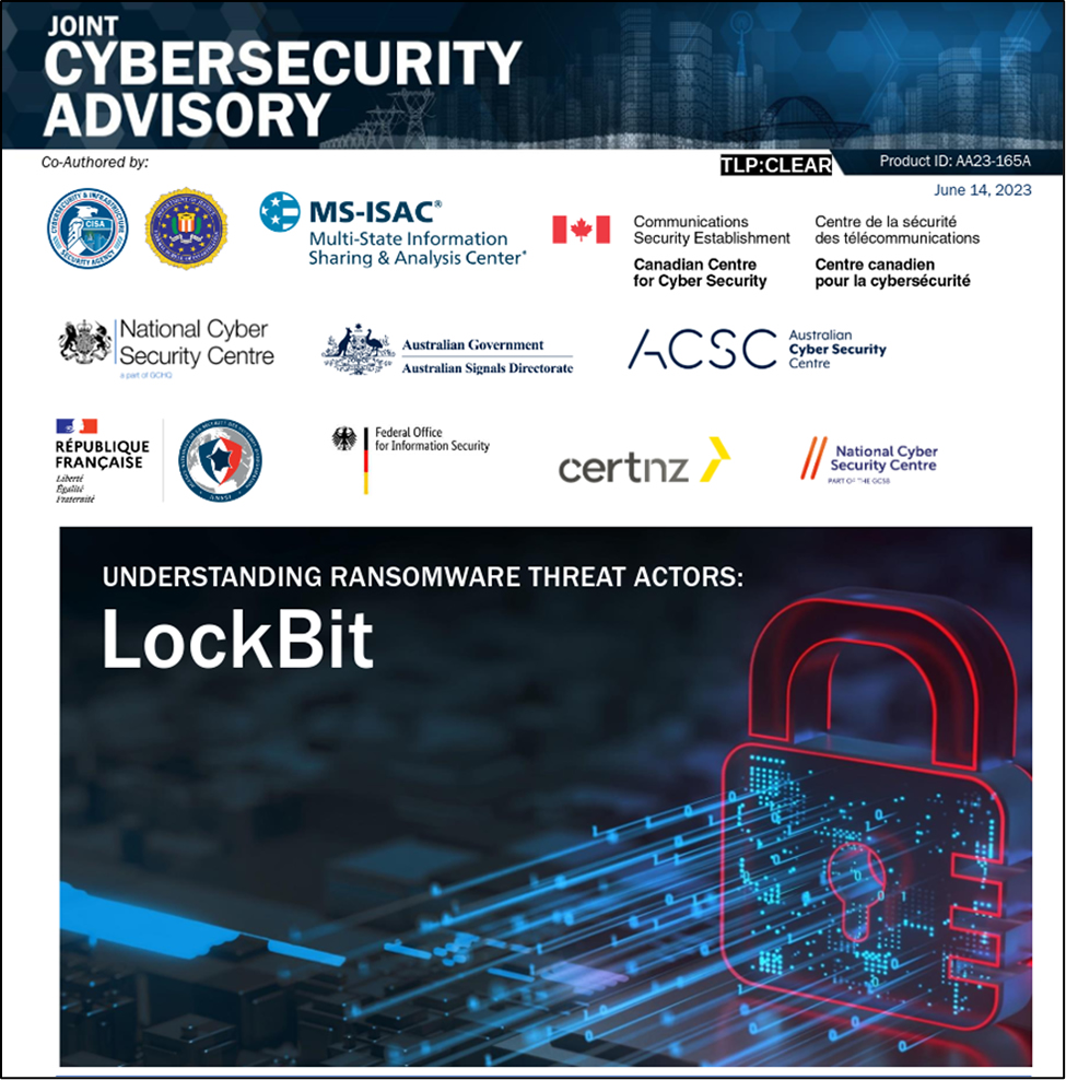 Understanding Ransomware Threat Actors: LockBitの画面