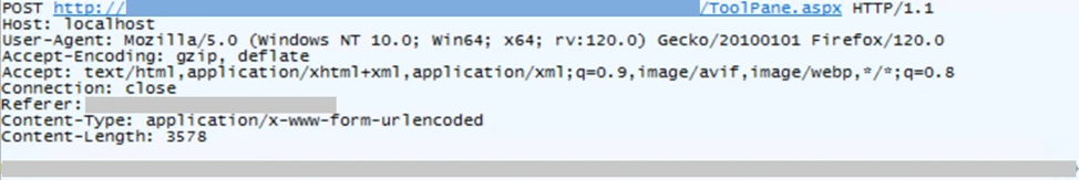 複数の脅威アクターが ToolPane エンドポイントへの POST 要求を通じて偵察活動を行い、オンプレミスの SharePoint サーバーを悪用しようとしていることを確認