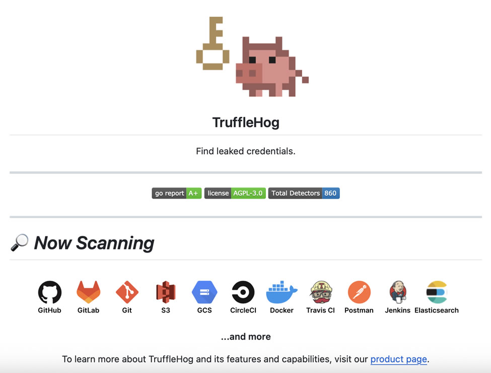 ユーザーエージェント「TruffleHog」