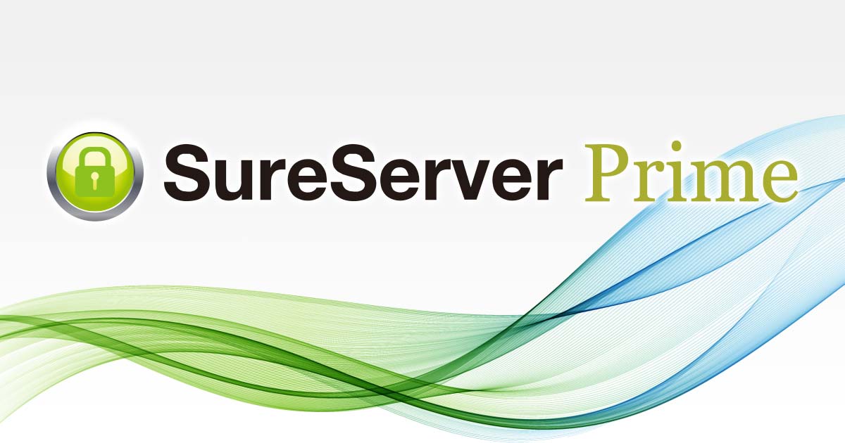 SSL/TLS サーバー証明書 SureServer Prime イメージ画像