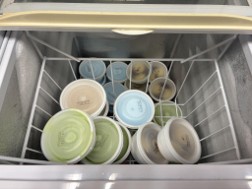 アイスの冷凍庫
