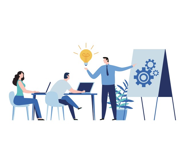 研修のイラスト