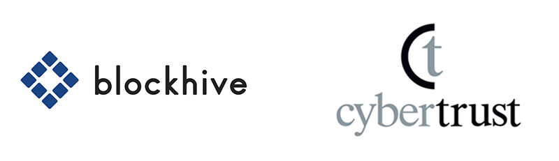 blockhive サイバートラスト ロゴ